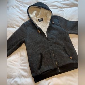 Buffalo Jeans fleece zip up hoodie